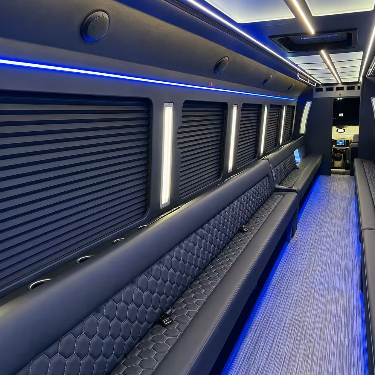 party bus interior