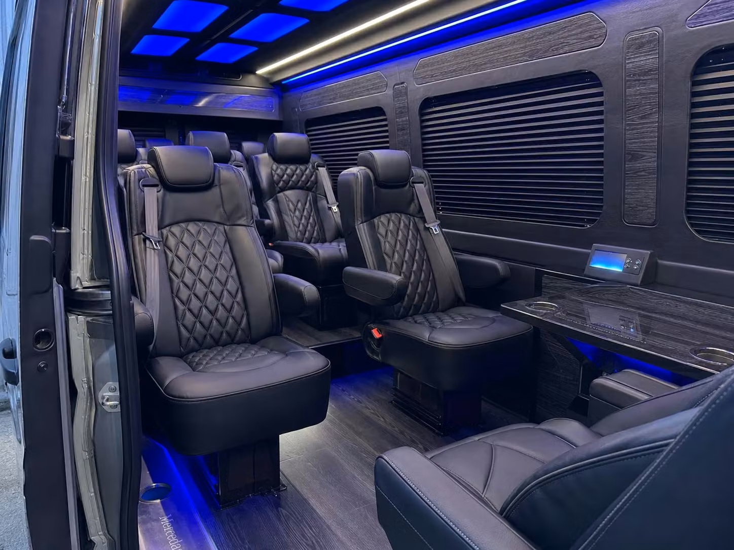 sprinter van transportation for groups and events across columbia